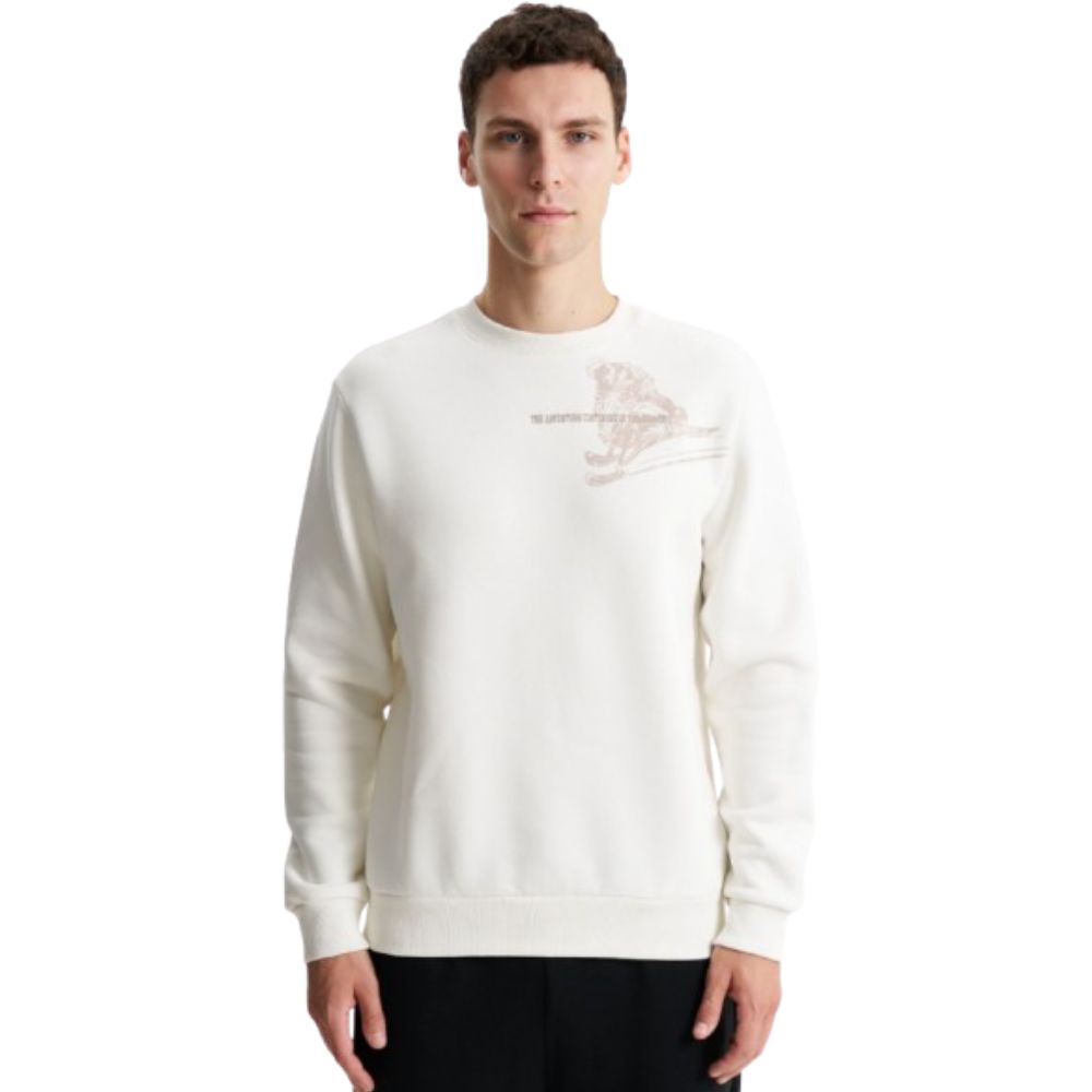 ARMA WHITE MEN DESIGNED SWEATSHIRT